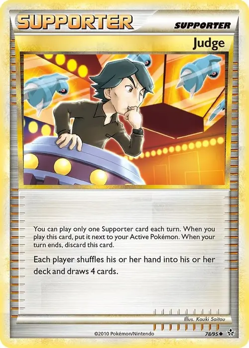 Judge card art
