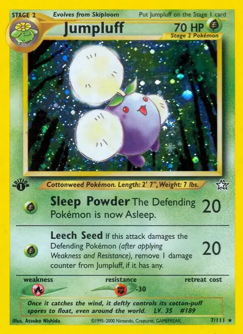 Jumpluff card art