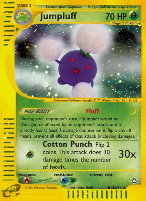 Jumpluff (H13) card art