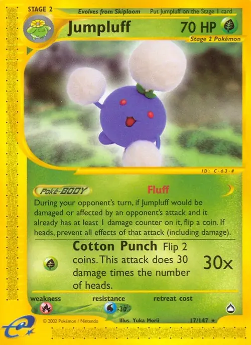 Jumpluff card art