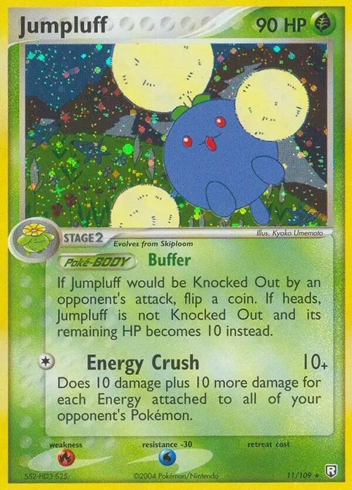 Jumpluff card art