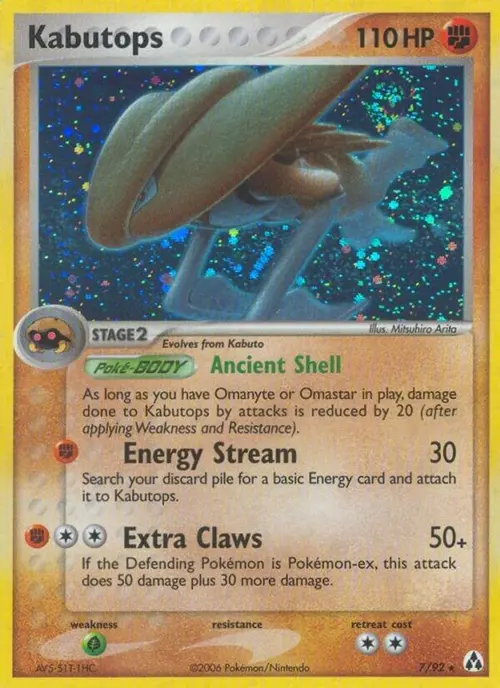 Kabutops card art
