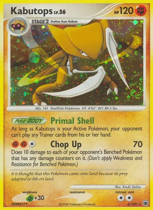 Kabutops card art