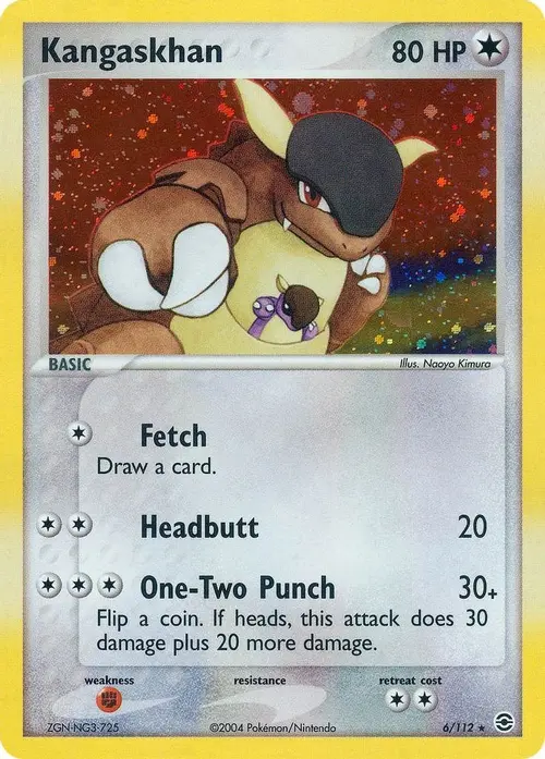 Kangaskhan card art