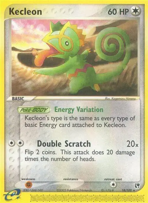 Kecleon card art
