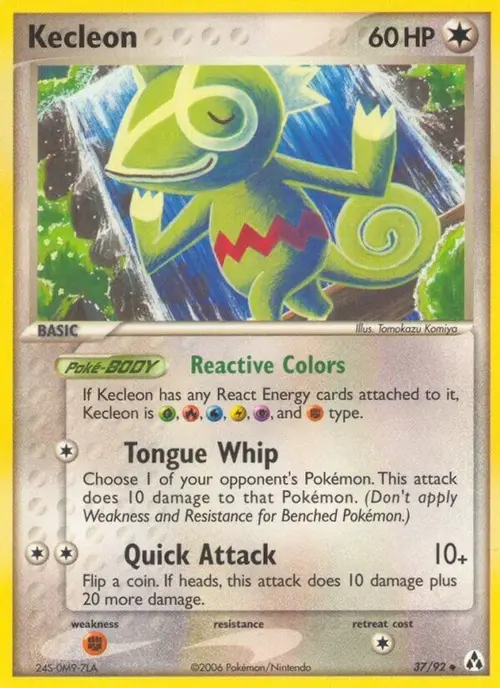 Kecleon card art
