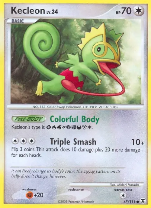 Kecleon card art