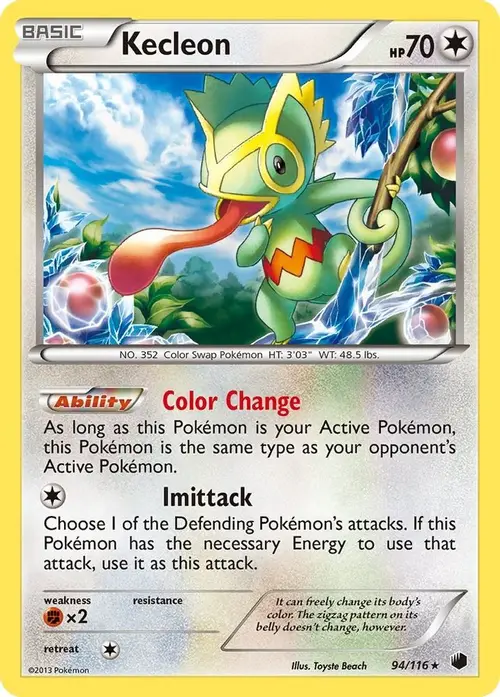 Kecleon card art