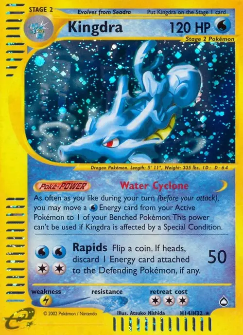 Kingdra (H14) card art
