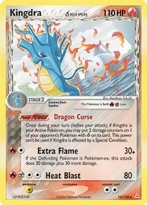 Kingdra (Delta Species) card art