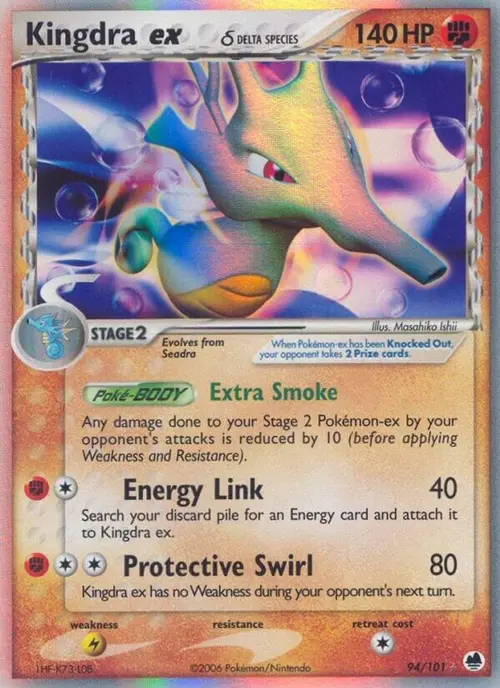 Kingdra ex (Delta Species) card art