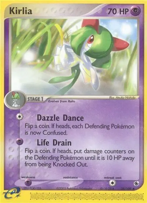Kirlia - 35/109 card art