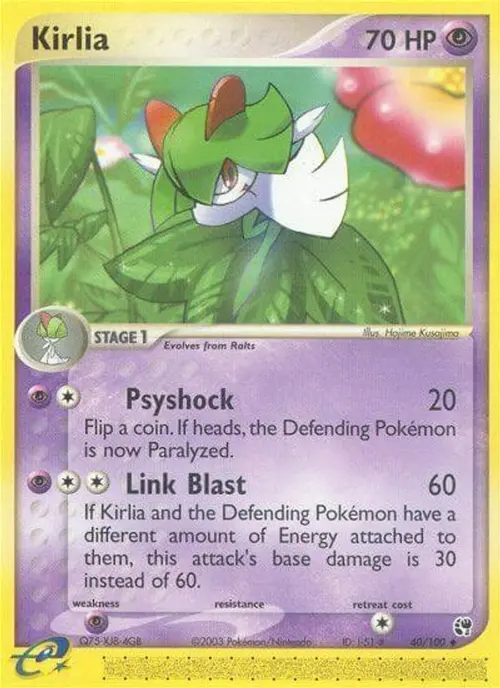 Kirlia card art