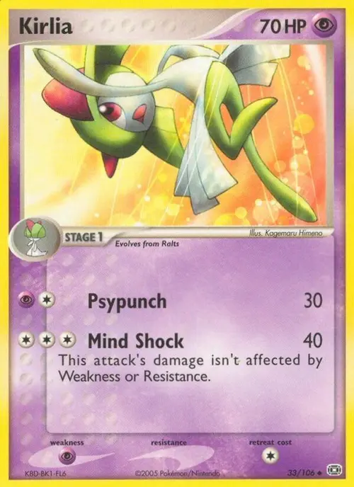 Kirlia card art