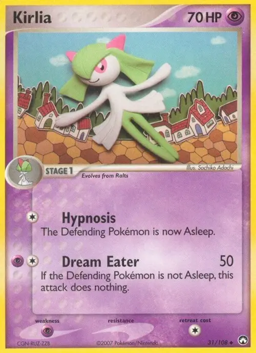 Kirlia card art