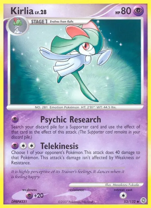 Kirlia card art