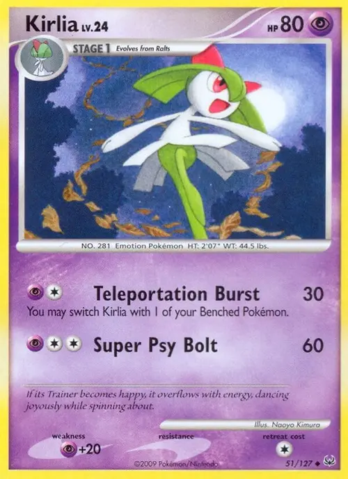 Kirlia card art