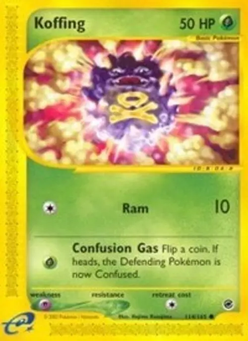 Koffing card art