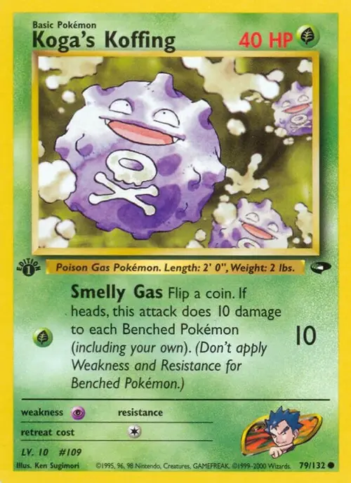 Koga's Koffing (79) card art