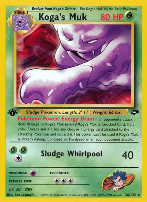 Koga's Muk card art
