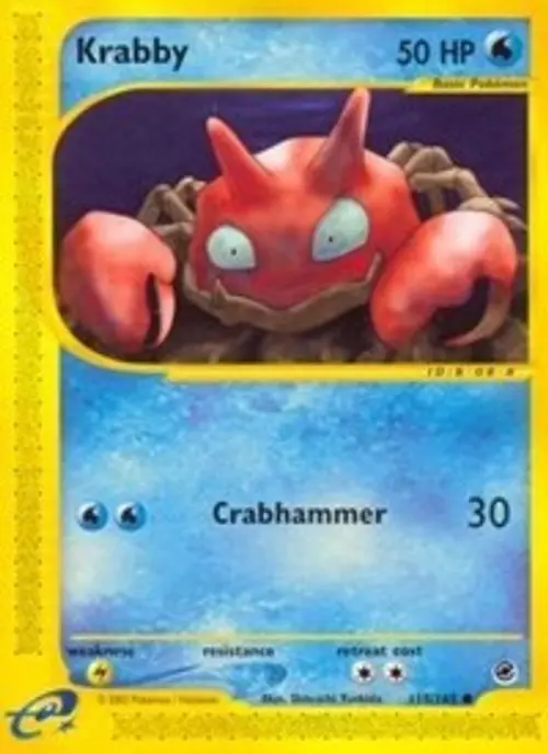 Krabby card art