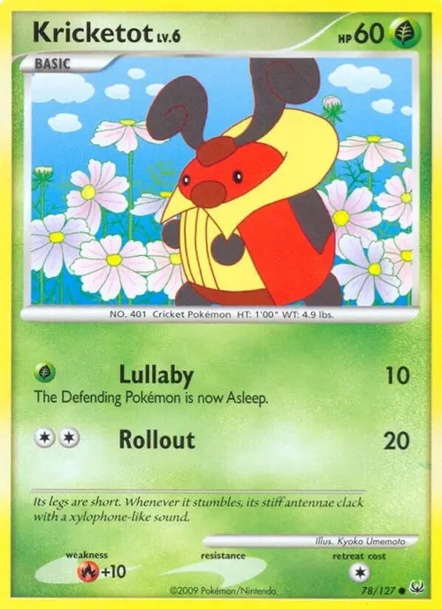 Kricketot card art