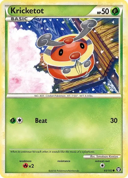 Kricketot card art