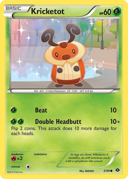 Kricketot card art