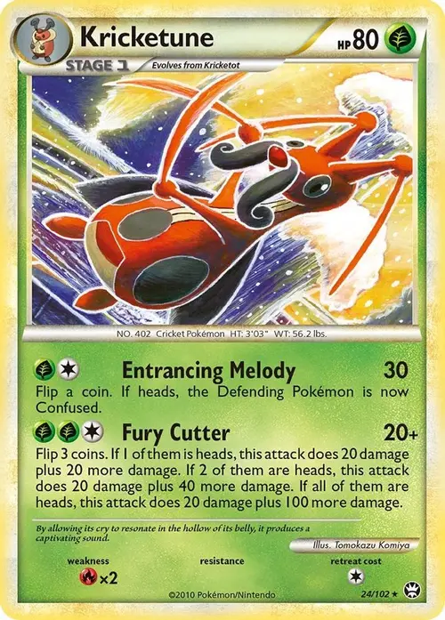 Kricketune card art