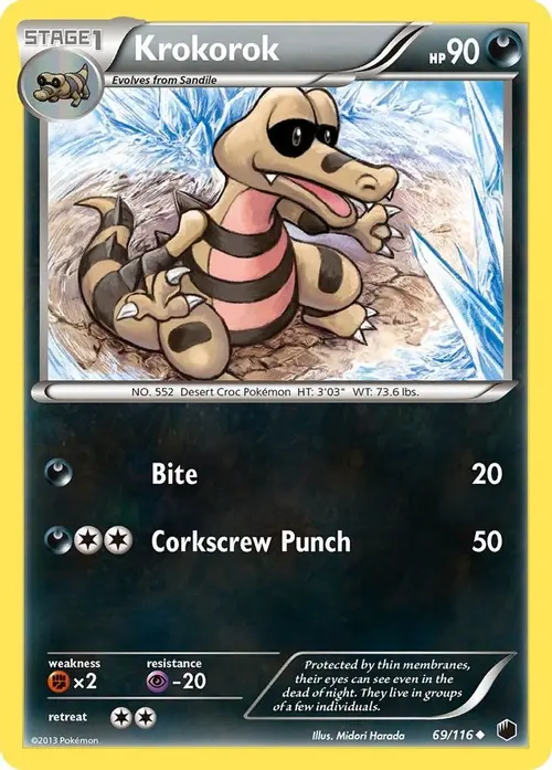 Krokorok card art