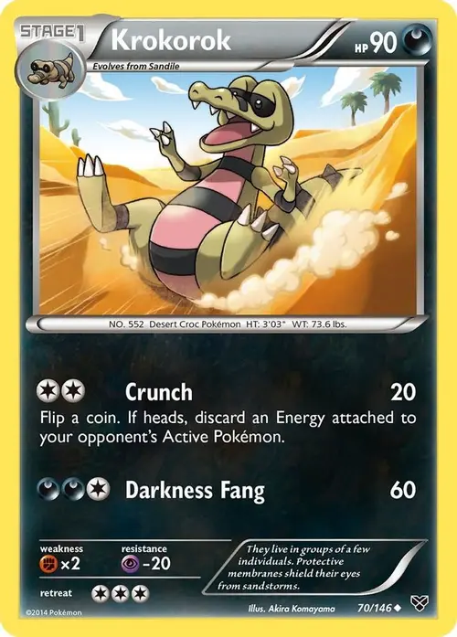 Krokorok card art