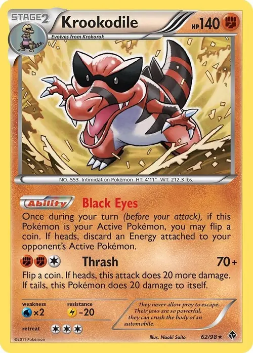 Krookodile card art