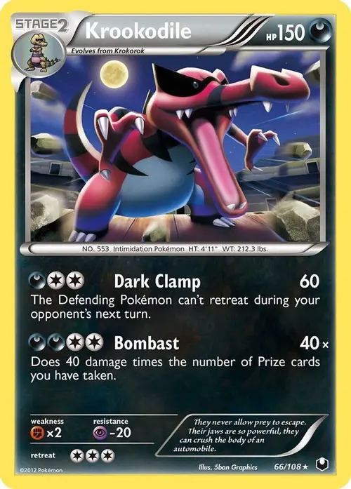 Krookodile card art