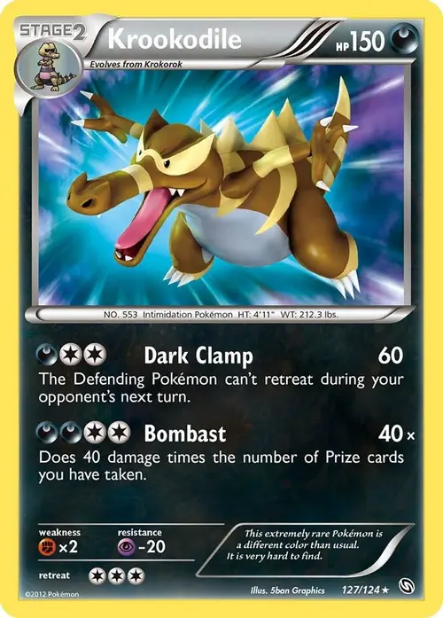 Krookodile card art