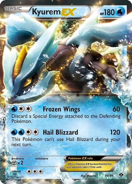Kyurem EX card art