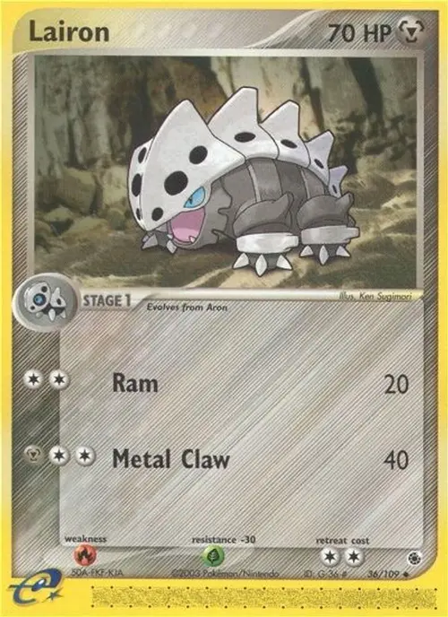 Lairon - 36/109 card art