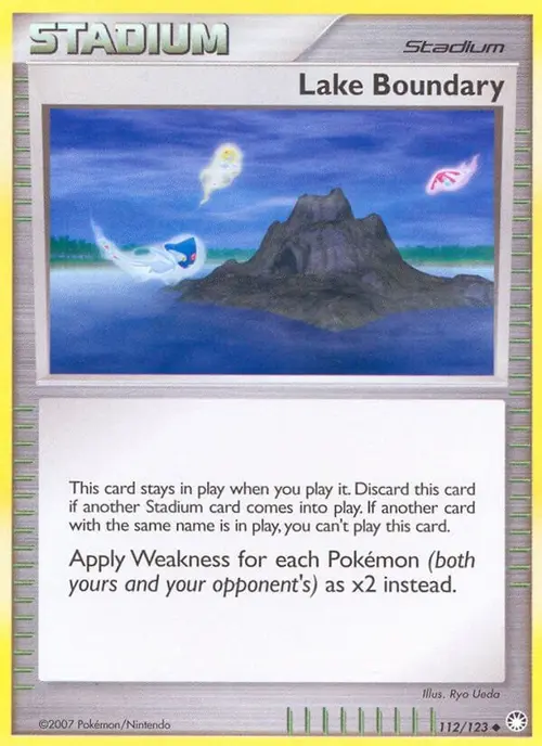 Lake Boundary card art