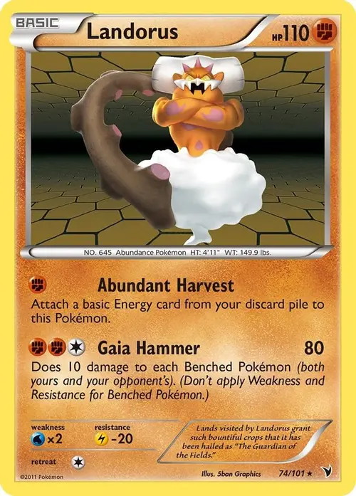 Landorus card art