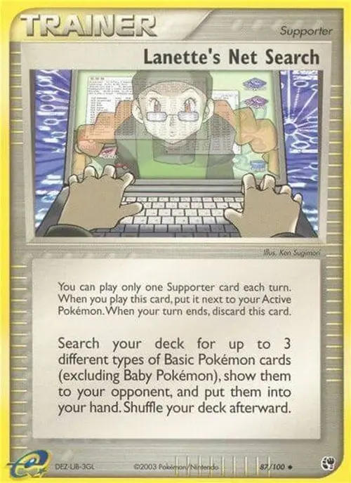 Lanette's Net Search card art