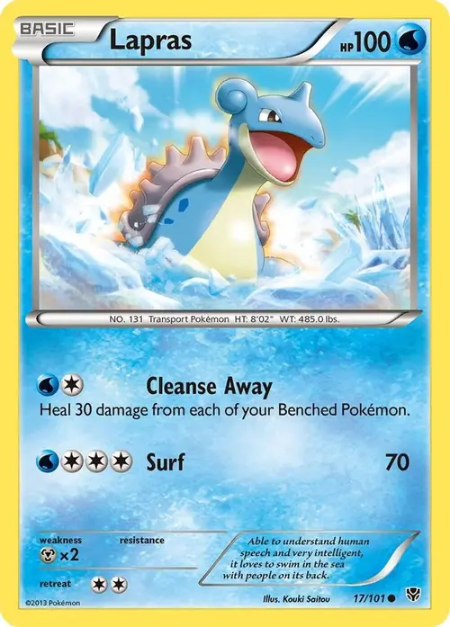 Lapras card art