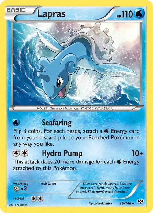 Lapras card art
