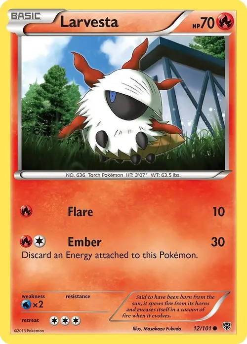 Larvesta card art