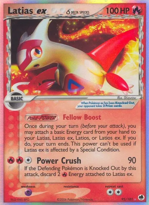 Latias ex (Delta Species) card art