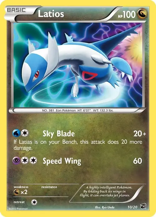 Latios card art