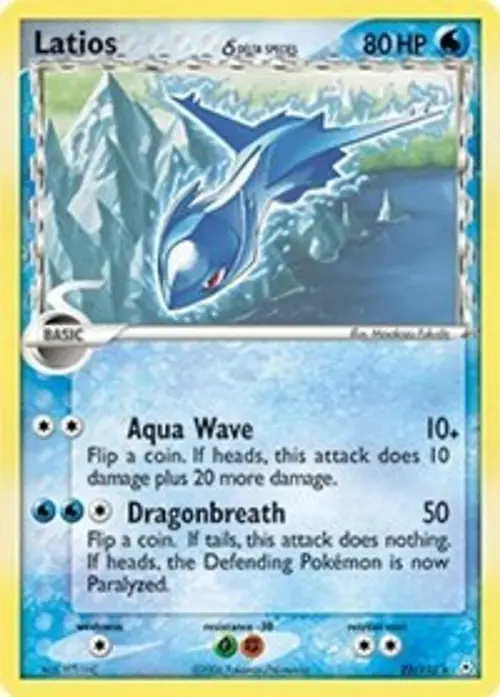 Latios (Delta Species) card art