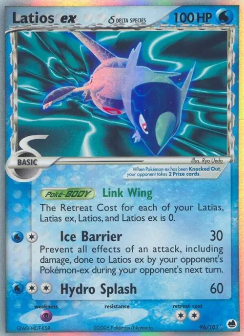 Latios ex (Delta Species) card art