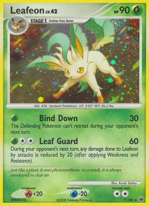 Leafeon (7) card art