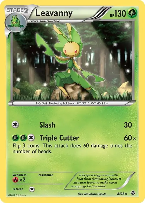 Leavanny (8) card art