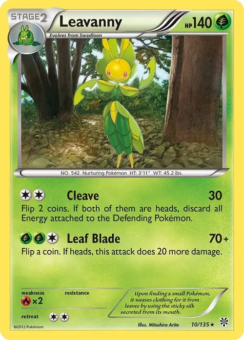 Leavanny card art