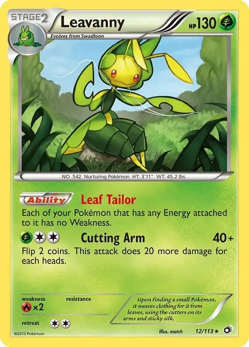 Leavanny card art